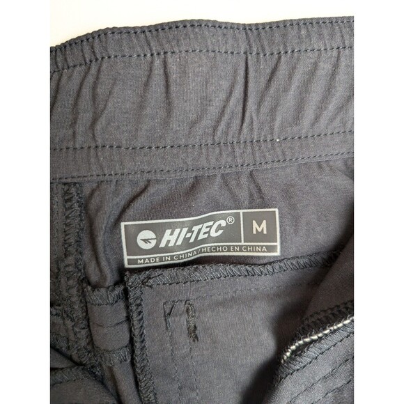 Hi-Tec Women's Mona Stretch Weekend Shorts Size M Black Hiking Comfort Water 4" - Picture 4 of 8